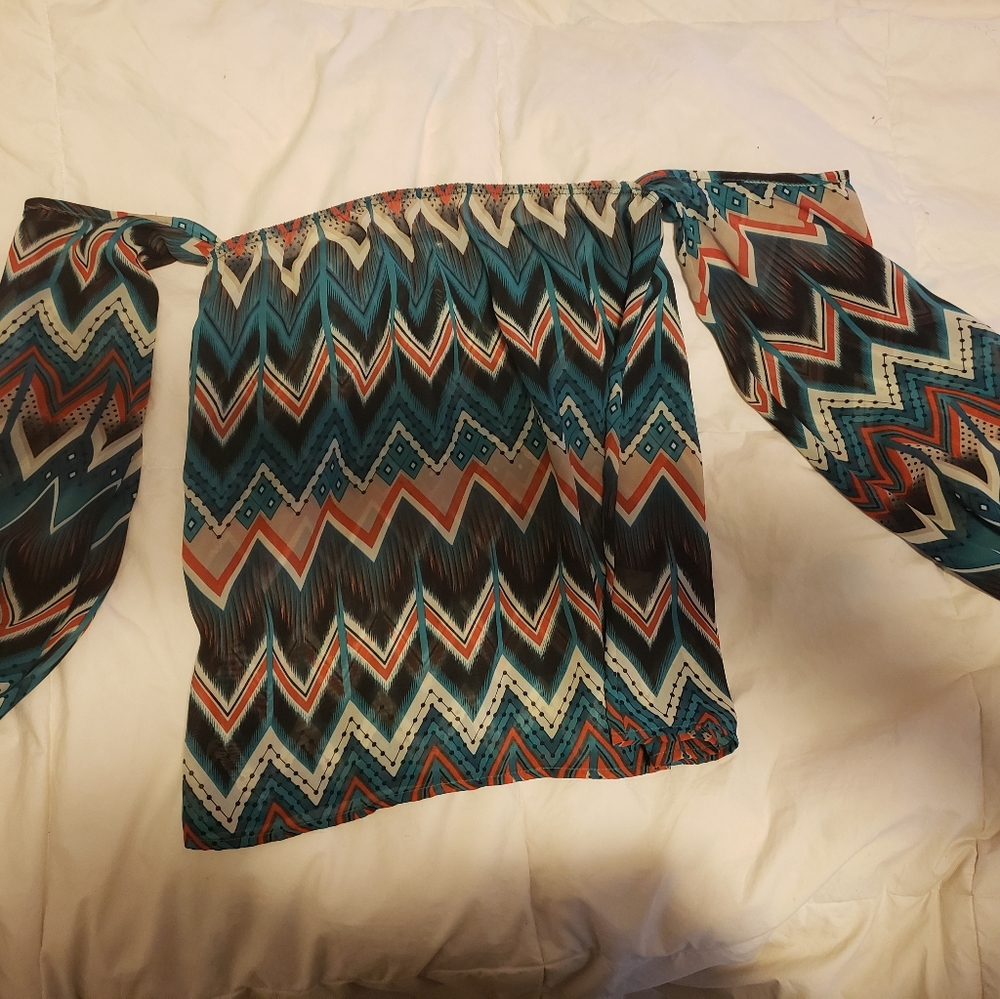 Off the shoulder blouse